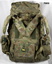 Soldiers back pack in Army Camouflage pattern.