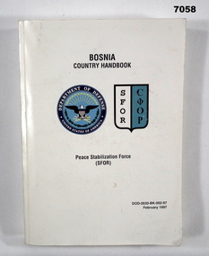 Hand book for Allied Forces on Peace Duty.