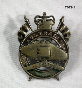 Australian Armoured Corp Badges.