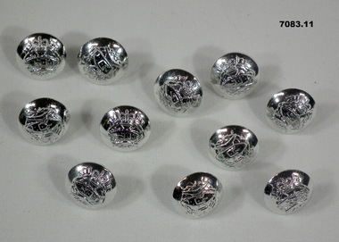 Dress Uniform buttons - Australian Armour Corp.