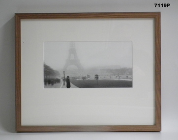 Framed photograph WW1 Camera on the Somme.