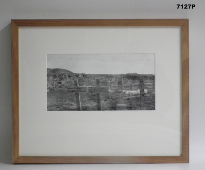 Framed photograph WW1 "Camera on the Somme".