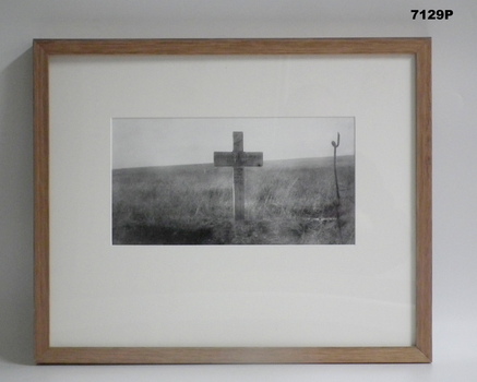 Framed photograph WW1 "Camera on the Somme".