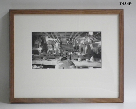 Framed photograph WW1 "Camera on the Somme". 