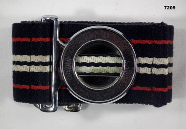 RACT stable belt with unit identifying colours.