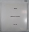 A 4 ring binder containing a number of miscellaneous Army Svy Regt documents