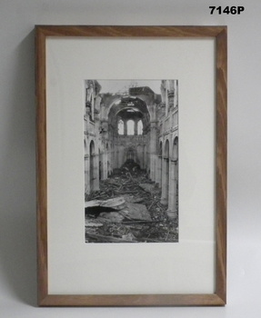 Framed photograph WW1 "Camera on the Somme".