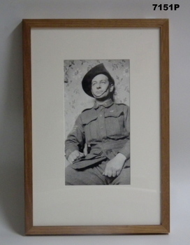 Framed photograph WW1 "Camera on the Somme".