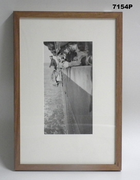 Framed photograph WW1 "Camera on the Somme".