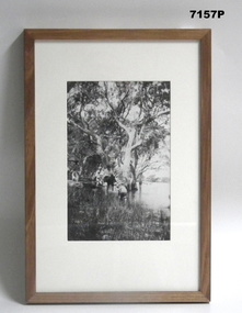 Framed photograph WW1 "Camera on the Somme".