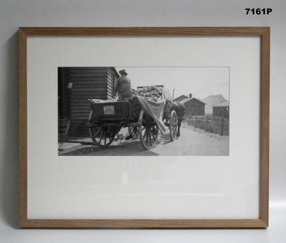 Framed photograph WW1 "Camera on the Somme".