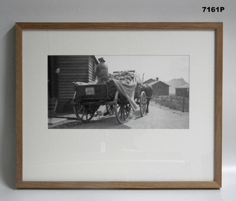 Framed photograph WW1 "Camera on the Somme".