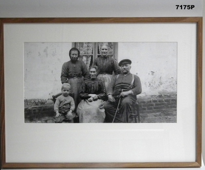 Framed photograph WW1 "Camera on the Somme".