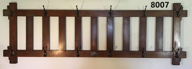 Coat rack installed SMI 1921