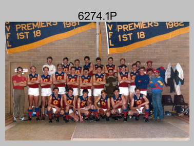 Army Survey Regiment’s Fortuna Lions Football Club Grand Finals, Seymour. 1983. 