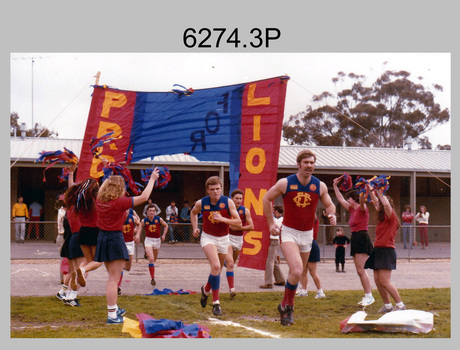 Army Survey Regiment’s Fortuna Lions Football Club Grand Finals, Seymour. 1983. 