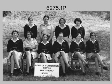 Annual Sport Competition: Bones Day - Army Survey Regiment Versus RAAF School of Radio. 1978.
