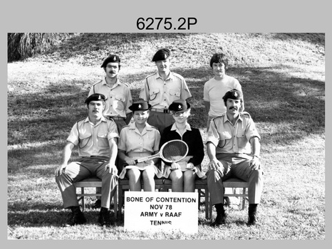 Annual Sport Competition: Bones Day - Army Survey Regiment Versus RAAF School of Radio. 1978.