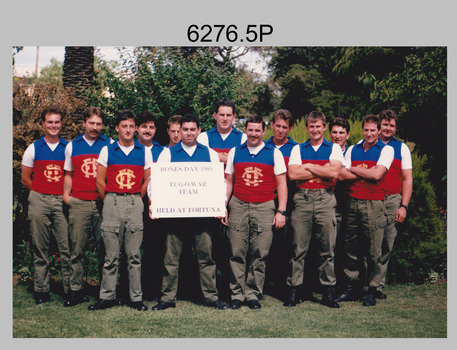 Annual Sport Competition: Bones Day - Army Survey Regiment Versus RAAF School of Radio. 1988.