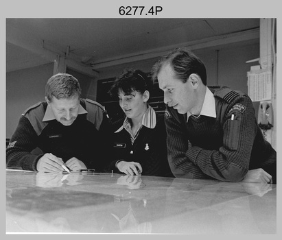 Map Production – Army Survey Regiment, Fortuna, Bendigo. July 1986.