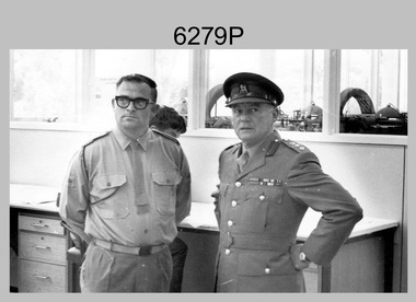 D-SVY tour of Army Headquarters Survey Regiment. c1971. 