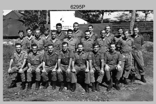 A Section, 1st Topographic Survey Troop, Nui Dat, Vietnam. 1969.