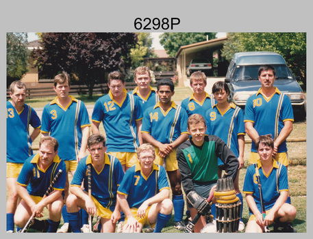 Hockey Team - Army Survey Regiment, Fortuna. c1988 to 1990.