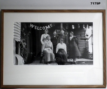 Framed photograph WW1 "Camera on the Somme"