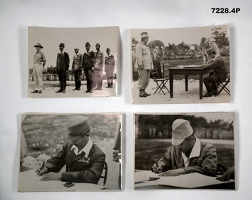 Photos of Japanese Surrender at Morotai. WW2