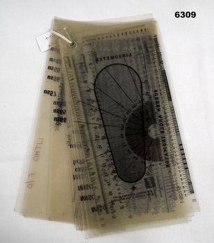 20 x sheets of clear photographic film with images