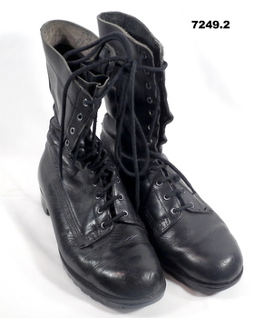 Pair black (GP) General Purpose boots.