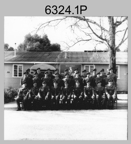 Detachment - Army Survey Regiment Personnel, taken at Bonegilla, Victoria. c1973.