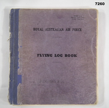 Pilots Flying Log Book.