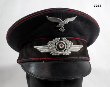 Luftwaffe Flak Peaked Cap.