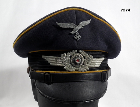 Luftwaffe Flight peaked cap.
