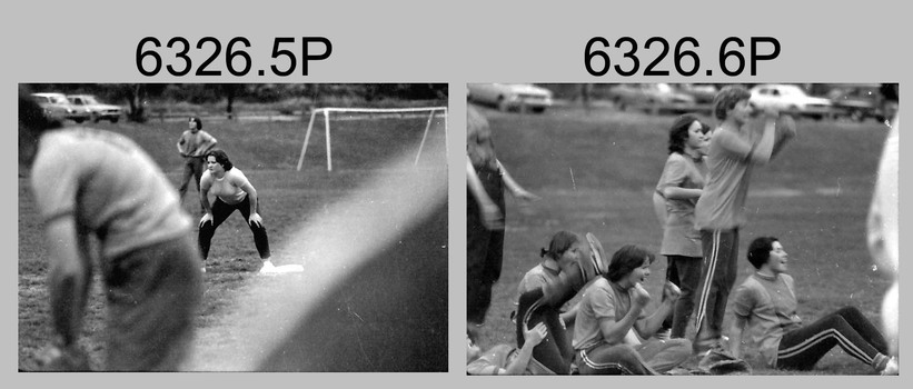 Annual Sport Competition: Softball, Flag Day, Army Survey Regiment Verses School of Military Survey, Bendigo. 1977.