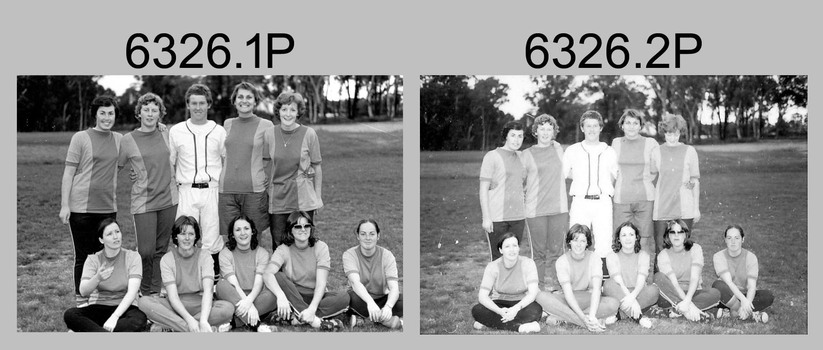 Annual Sport Competition: Softball, Flag Day, Army Survey Regiment Verses School of Military Survey, Bendigo. c1977.