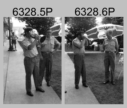 A set of 10 photographs of the Army Survey Regiment’s rifle shooting team taken at Fortuna, Bendigo in c1979.  