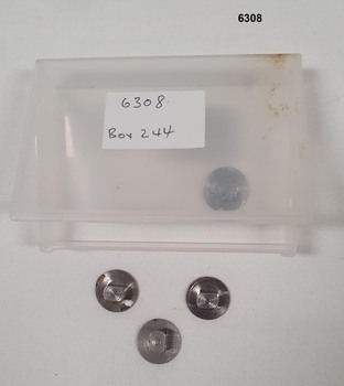 Precision engineered stainless steel studs.