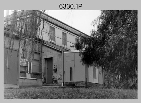 Lithographic Squadron’s Printing Building at the Army Survey Regiment, Fortuna, Bendigo, c1986.