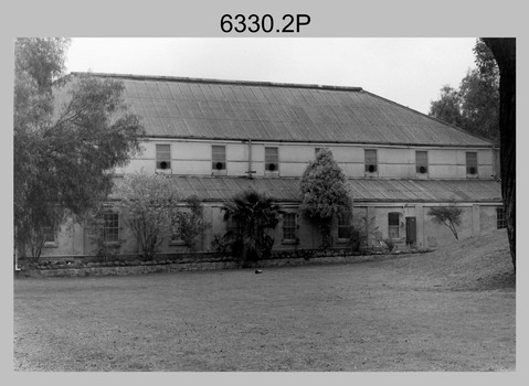 Lithographic Squadron’s Printing Building at the Army Survey Regiment, Fortuna, Bendigo, c1986.