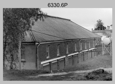 Lithographic Squadron’s Printing Building at the Army Survey Regiment, Fortuna, Bendigo, c1986.