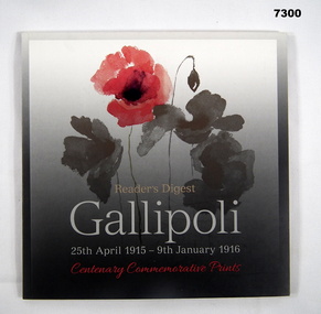 Book of information on collection of 20 Centenary prints.
