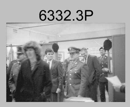 Minister for Defence’s Visit to the Army Survey Regiment, Fortuna Villa, Bendigo. c1984.