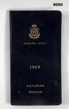 Bendigo RSL Diary for 1969.