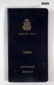 Bendigo RSL Diary for 1969.