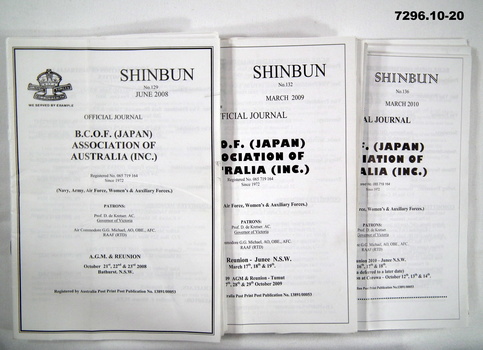 Official Journal booklets BCOF.