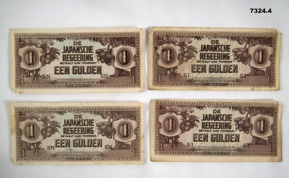 Japanese Occupational Currency Indonesia.