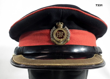 Officer's Mess dress peaked cap.