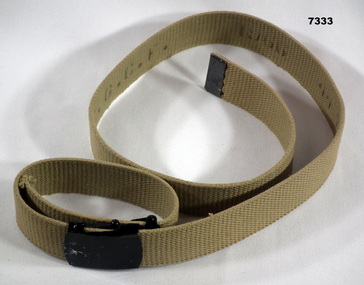 Polyester Uniform belt for Army uniform.